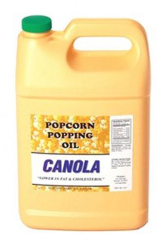 Popcorn Popping Canola Oil #1017 One Gallon Concession Supplies