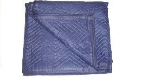 Moving Blankets (12-Pack) 72&#034;X80&#034; Economy Moving Pads (45-50lbs/dozen,Dark Blue)