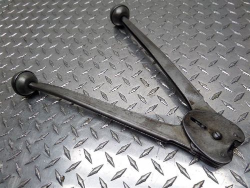 1/2&#034; capacity 4-s sealer clip crimper for plastic / metal pallet strapping for sale