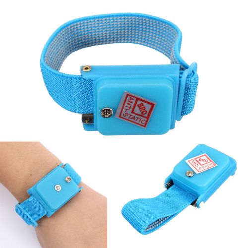 Cordless anti static bracelet electrostatic esd discharge cable band wrist strap for sale