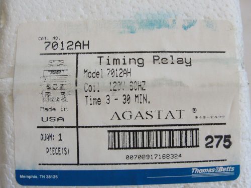 NIB Agastat timing relay 7012AH
