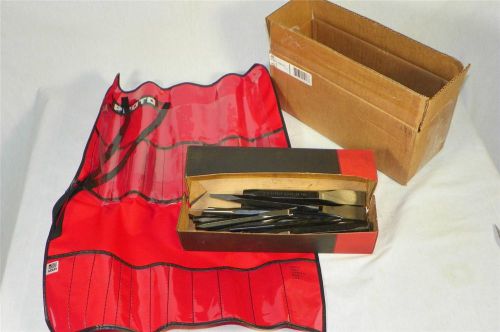 New proto j46 by stanley 26 pc punch and chisel set w/pouch fast shipping for sale