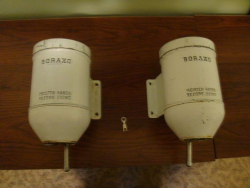 Vintage Boraxo soap dispenser