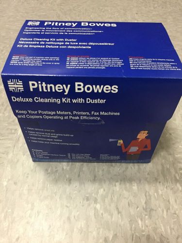 Pitney bowes deluxe cleaning kit with duster - new oem for sale