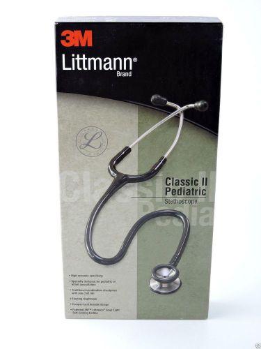 3M Littmann Classic II Pediatric Stethoscope Navy 2123 New Open Box