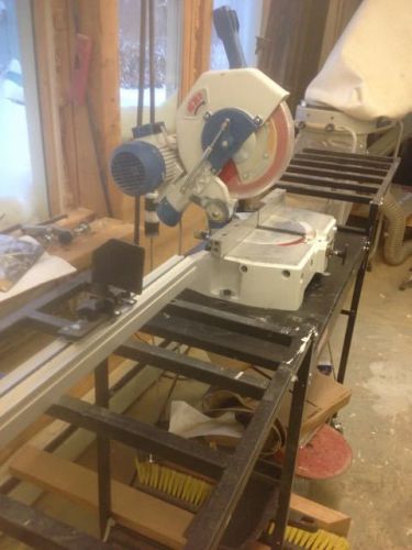 Omga 12 &#034;Miter Saw on Rousseau stand