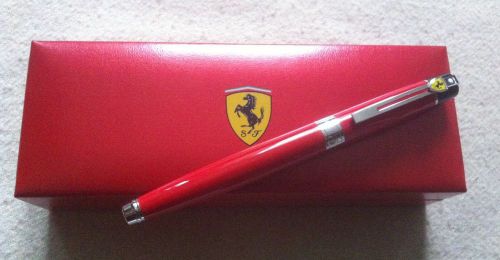 Sheaffer ferrari 300 rosso corsa ct black rollerball pen 9503-1 for sale