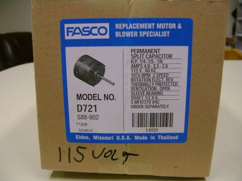 Fasco Blower motor Model D721
