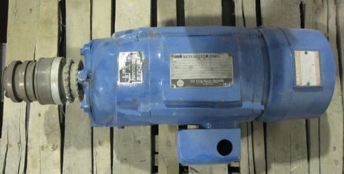 U.S. Electrical Syncrogear Motor 1 HP 3 PH 145T-5 FR 380/460 Volt -PICK UP ONLY