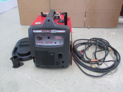 LINCOLN ELECTRIC PRO MIG 180 WELDER 180 DAMAGED &amp; NEEDS SWITCH REPLACED