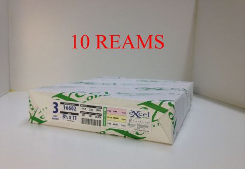 CARBONLESS PAPER 10 REAMS = 1 CASE - 3 PART GLATFELTER EXCEL NCR FORMS