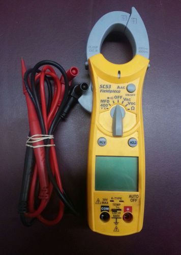 FIELDPIECE SC53 Clamp Test Meter with Case