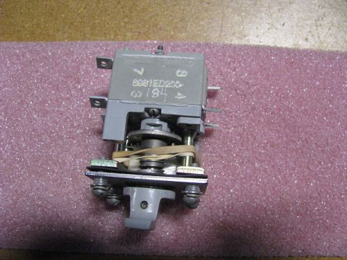 EATON / DRS ROTARY SWITCH  # 6981ED200-184  NSN: 5930-01-186-4329