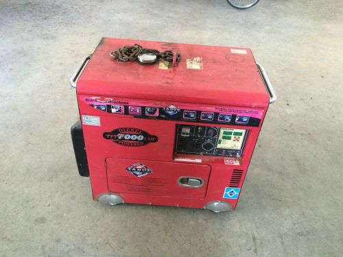 7000 watt tahoe diesel  generator /portable/tp1700clxh