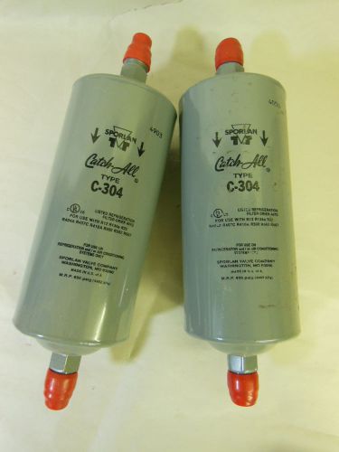 SPORLAN Catch-All FILTER / DRIER C-304 LOT of 2 NEW w/ FREE SHIPPING
