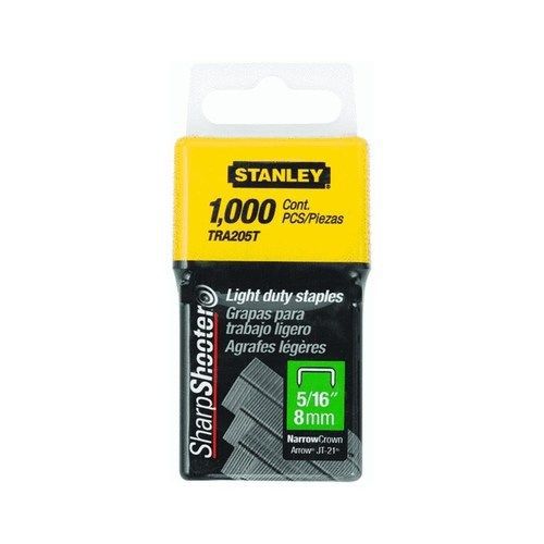 Stanley TRA205T 1,000 Units 5/16-Inch Light Duty Staples
