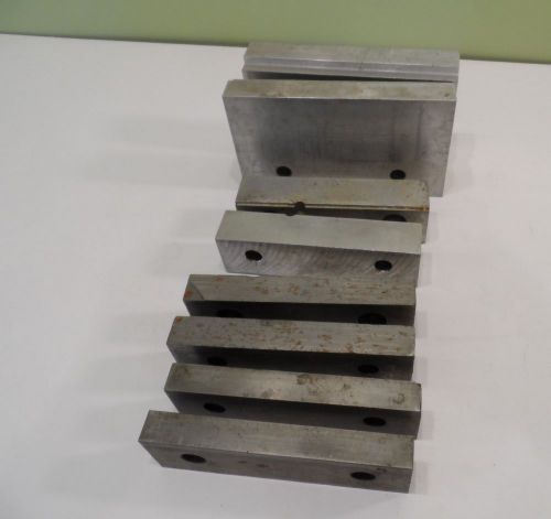 Machinist Milling Tool: Aluminum and Steel Vise Jaws, fits Kurt Vise