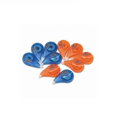 BIC Wite-Out EZ Correct Correction Tape Non Refillable 10 Count BIC WOTAP10 New