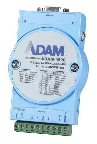 Adam 4520 Isolated RS-232 to RS-422/485 Converter