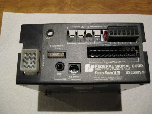 FEDERAL SIGNAL  Smart SS2000-SM controller
