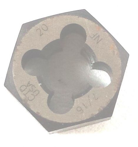 CLEVELAND C65609 7/16-20NF HSS CLEAR 4 HEX RETHREADING NUT  DIE