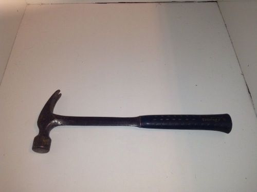 Estwing nail framing claw rip hammer blue handle 32 oz total weight 16&#034; long #a for sale
