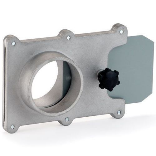 Dust collection fitting blast gate aluminum 2-1/2&#034; od for sale