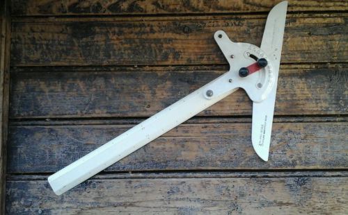 Vintage Tri-Pro-Scale  Drafting Tool / Angle Rule