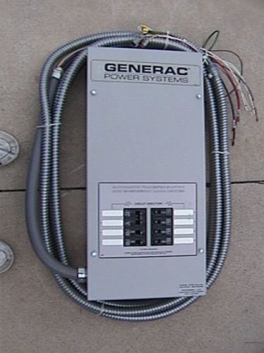 New generac honeywell eaton automatic transfer switch with load center&amp;breakers for sale