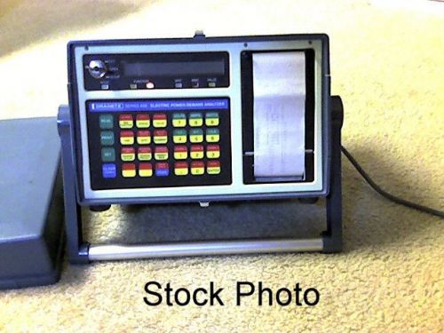 DRANETZ SERIES 808 Electric Power/Demand Analyzer for Repair or Parts