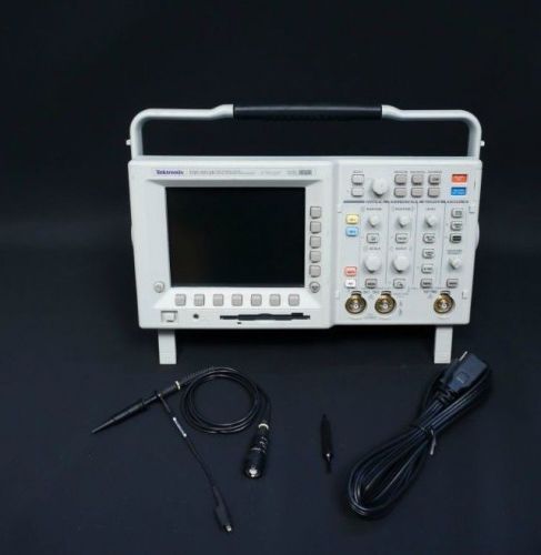 Tektronix tds3012b 2-ch 100mhz 1.25gs/s digital oscilloscope w/ 1x tpp0201 probe for sale