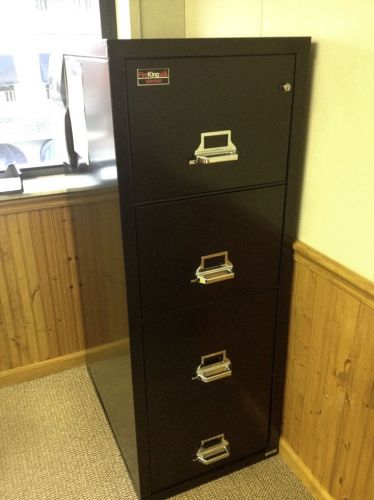 Fire King - 4 Drawer, 2 Hour Rated File Cabinet