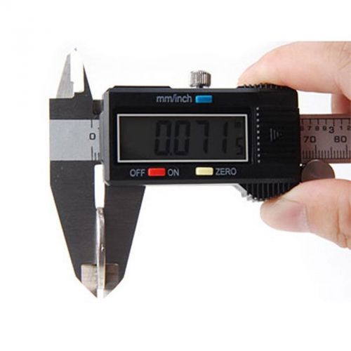 6&#034; 150mm LCD Stainless Steel Electronic Digital Vernier Caliper Gauge Micrometer