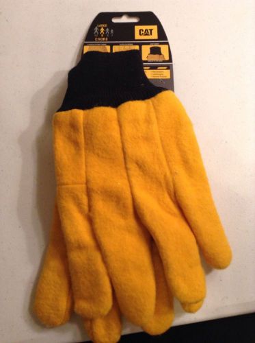 Caterpillar Large Chore Glove. 100 percent Cotton. D64