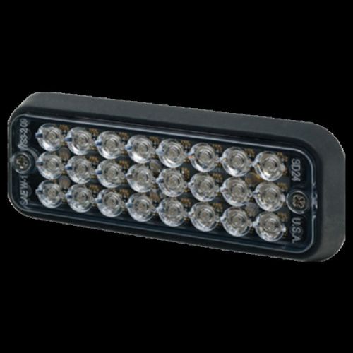 LED Warning Light - Surface Mount - 24 LEDs - 16 Patterns