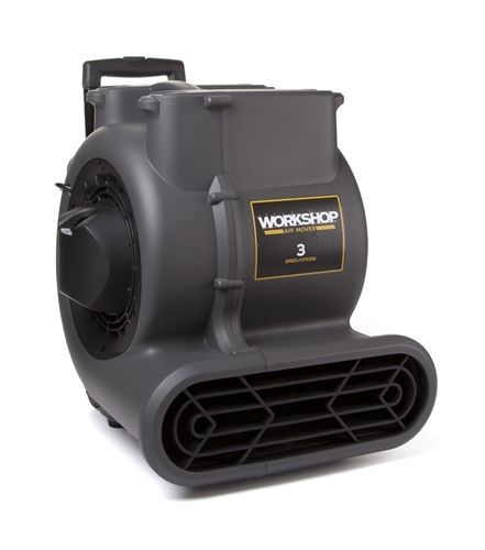 WORKSHOP WS1625AM Heavy Duty Air Mover with Handle and Wheels