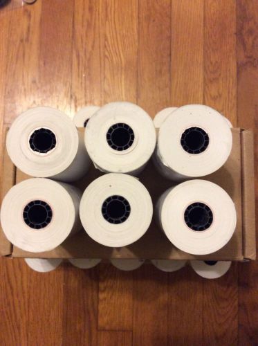 3 1/8&#034; X 119&#039; Thermal Credit Card Paper (6 Rolls)