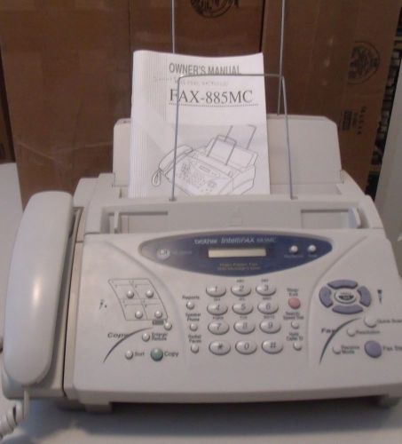 Brother IntelliFAX 885MC Plain Paper fax Machine with message center