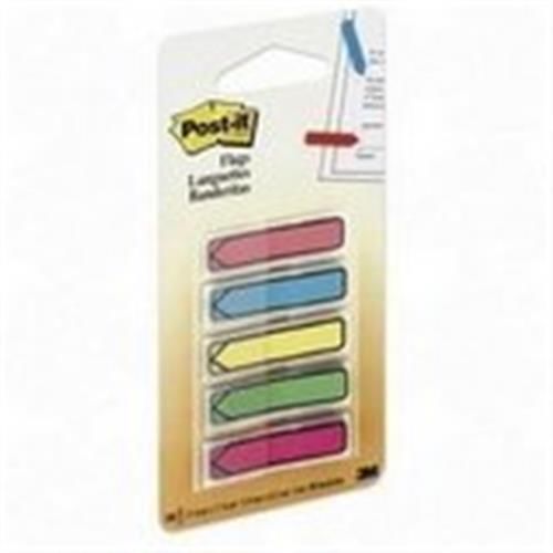 Post-it flags, 1/2&#034;, assorted colors, 100/dispenser mmm684arr2 for sale