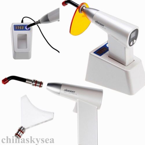 Dental Curing Light Lamp LED Wireless Inductive Charge lightmeter 2200MV Dentist