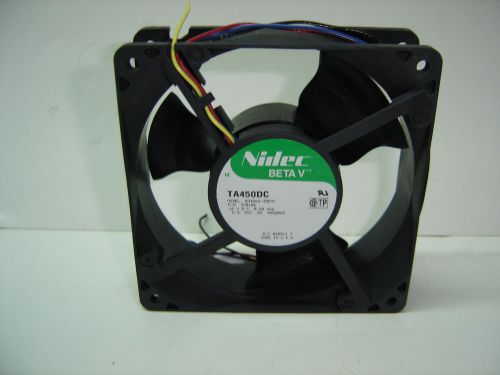 NIDEC BETA V TA450DC FAN MODEL:B34262-35ENT 12 V.D.C. 0.60 AMP NEW NO BOX