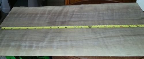 WIDE Curly Black Walnut @ 20 x 11.5 x 1/8 inch Lumber Wood Board TH-1