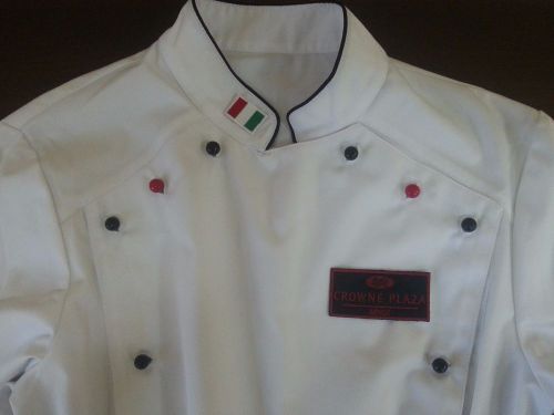 Cook Chef Coat with customizable objects(trim,buttons,fabric color)