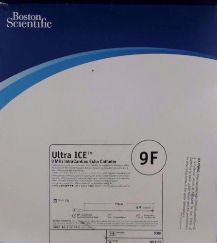 BOSTON SCIENTIFIC Ultra Ice 9MHz IntraCardiac Echo Cath 9F REF: 9900