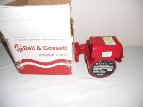 Brand New Bell &amp; Gossett Red Fox NRF-22 W03251 Circulator Pump NIB 115V B&amp;G