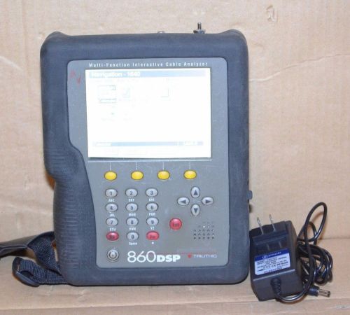 Trilithic 860 DSP 860 DSPi TriplePlay MultiFunction Cable Meter PowerPack