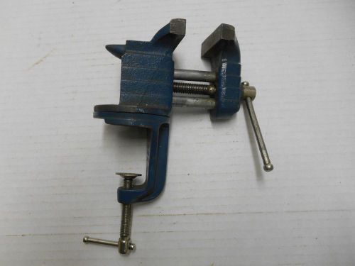 Vise Small Clamp On Table 2 1/2&#034; Jaw with 3&#034; Opening Heavy Duty with anvil USA