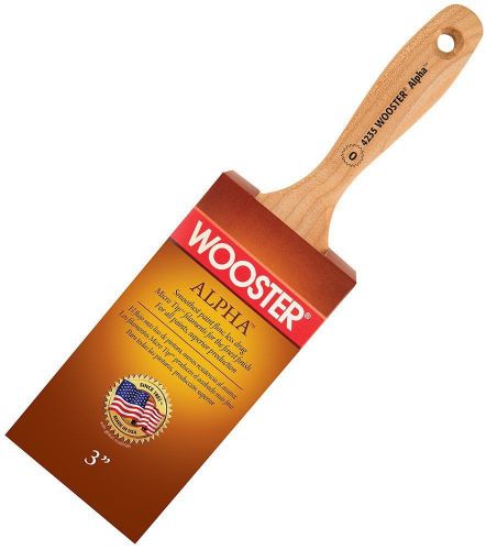 Wooster Brush 4235-3 Alpha Semioval Paintbrush 3-Inch