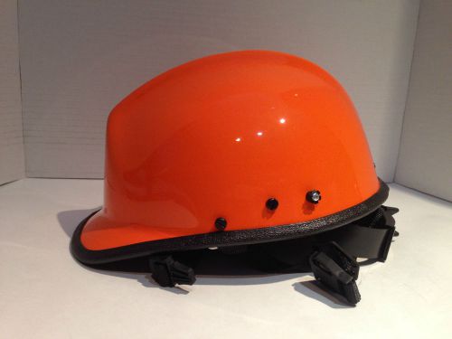 Pacific Helmets R4 Kevlar Rescue/Safety Helmet Orange ANSI Z89.1-2003