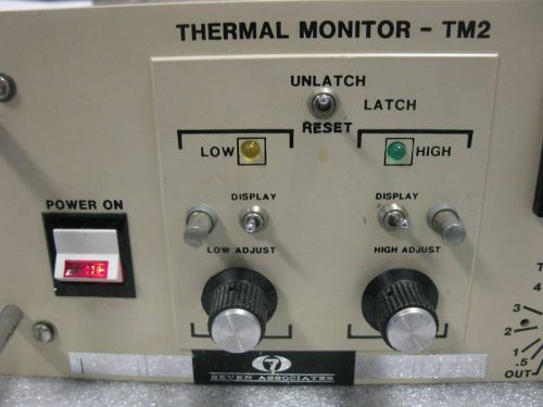 Vanzetti Systems Thermal Monitor TM2 Series 3009, IN Good Condition